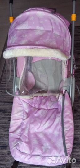 Коляска санки