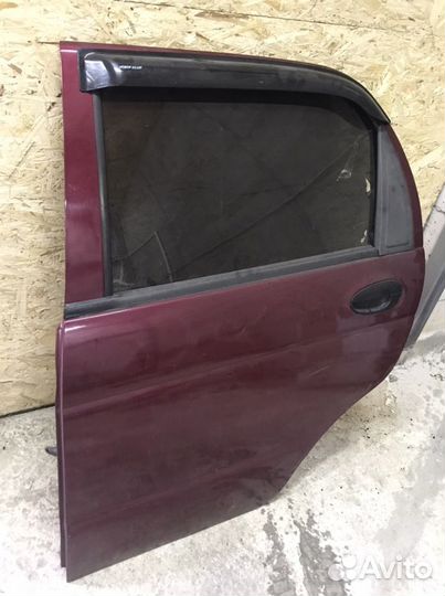 Дверь задняя левая daewoo matiz
