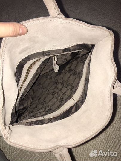 Сумка замшевая новая