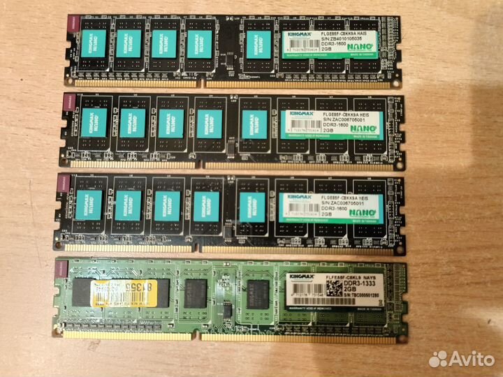Оперативная память DDR3 2 Гб kingmax