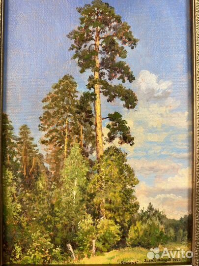 Картина маслом на холсте