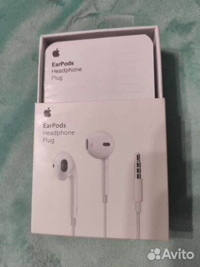 Наушники apple earpods 3.5 мм новые