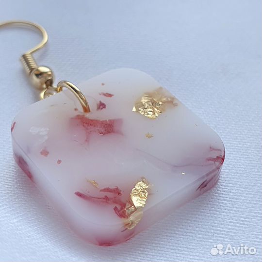 Добрые серьги ручной работы/ благотворительность