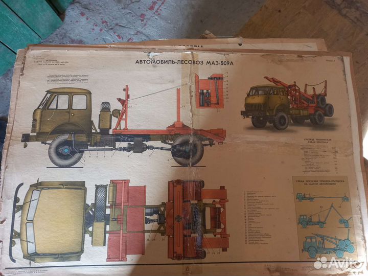 Учебные плакаты СССР