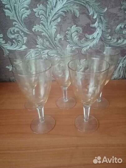 Бокалы 5шт