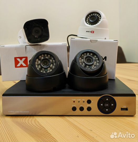 Комплект видеонаблюдения