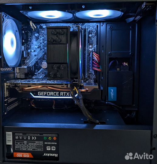 Игровой Сб Ryzen 5 PRO 1600/ RTX 2060/ 16gb