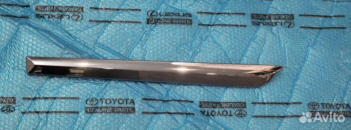 Молдинг двери Королла 180 задний левый бу 13-19