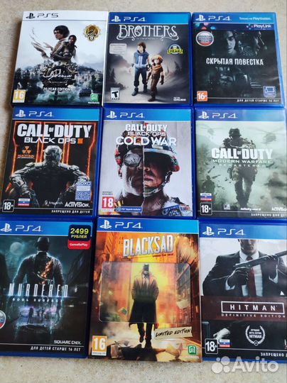 Игры ps4 ps5