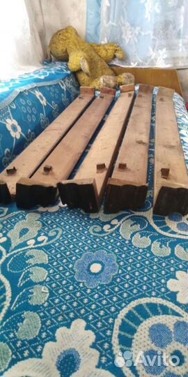 Гардина для штор деревянная старинная