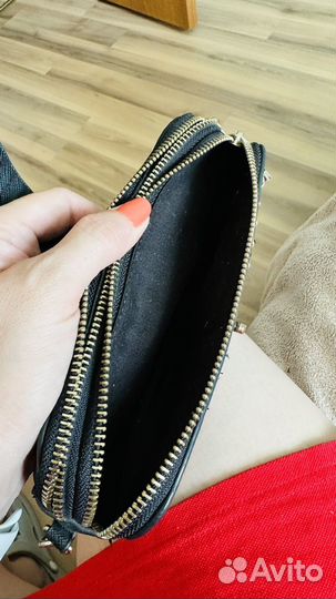 Сумка клатч на цепочке Zara