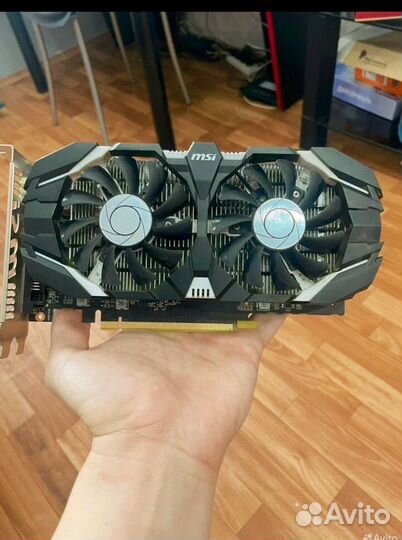 Видеокарта gtx 1050 ti 4gb msi