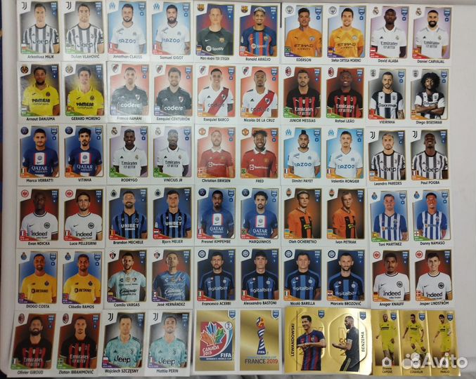 Наклейки panini fifa 365 2023