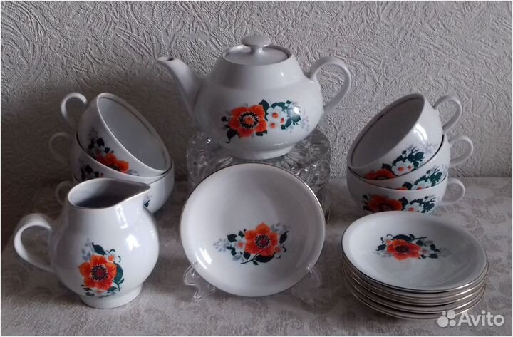 Винтажная посуда лфз Вербилки Кahla и др