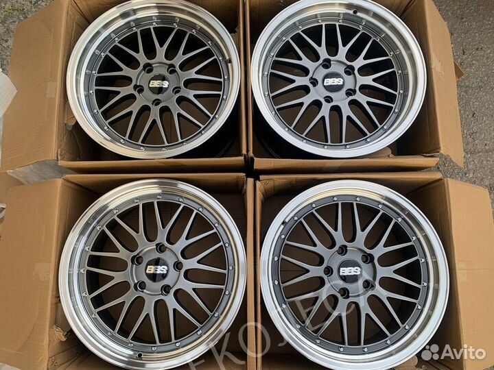 Bbs lm r18 bmw 5-120 разноширокие диски