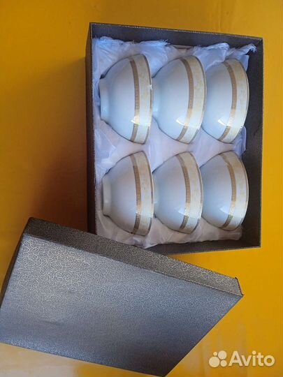 Набор пиал 6 штук в коробке