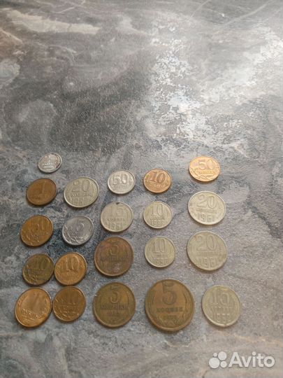 Монеты СССР 1960-2013Г