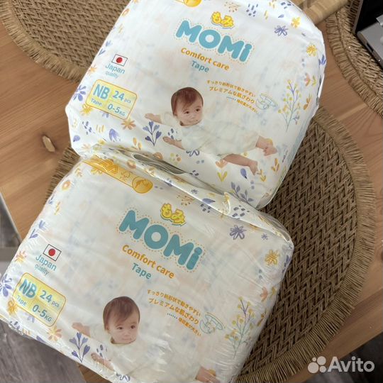Подгузники и трусики momi