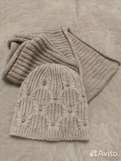 Шапка и снуд женские