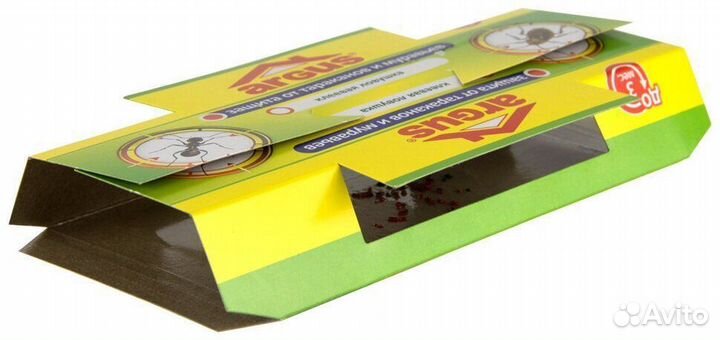 Клеевая ловушка от тараканов И муравьёв, 5шт