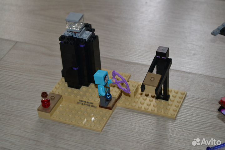 Lego minecraft последняя битва 21151