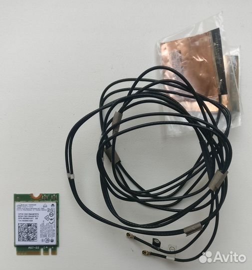 Wi-Fi адаптер Intel ngff 7265NGW