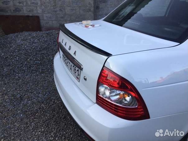 Лип спойлер на лада