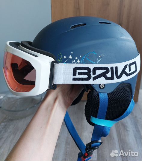 Шлем горнолыжный детский