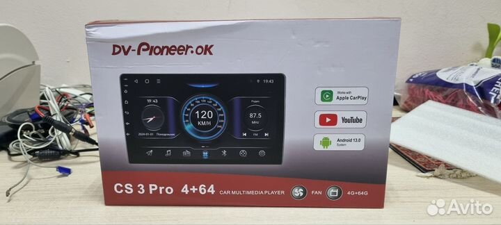 Магнитола Андройд 4/64 Hyundai Ix25/creta 2014