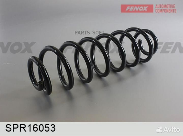 Fenox SPR16053 Пружина подвески skoda yeti 09- зад