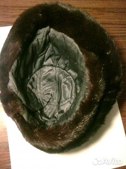 Шапка зимняя женская норка 56 р-р