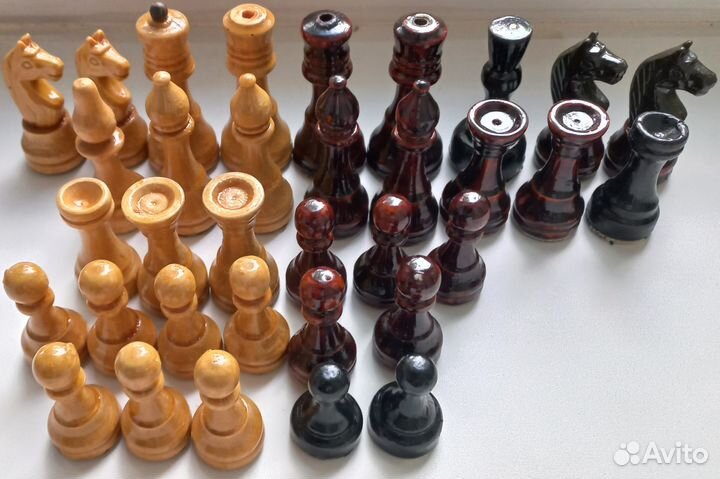 Шахматные фигуры СССР - 34 фигуры