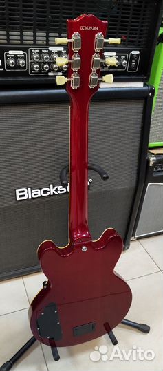 Полуакустика с усилителем Grass Roots Mini ES-335