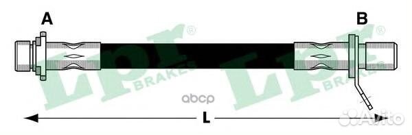 Шланг тормозной 6T47435 Lpr