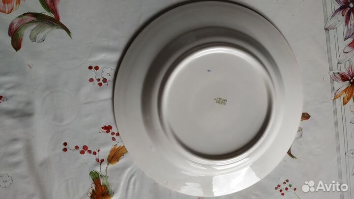 Блюдо зик фарфор СССР
