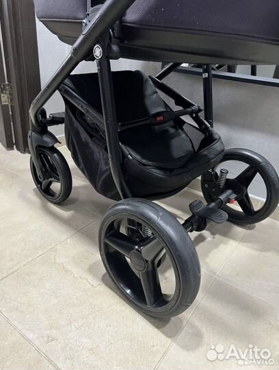 Коляска 2 в 1 adamex reggio лиловый цвет