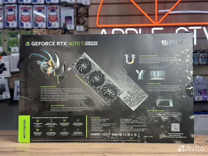 Видеокарта Palit Geforce RTX 4070 Ti Super 16GB