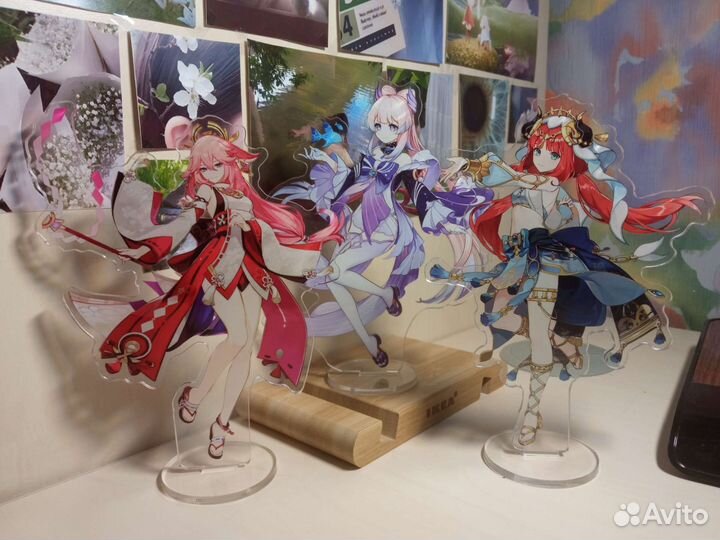 Акриловые фигурки Genshin impact