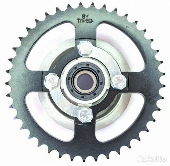 Звезда задняя мопед Альфа 41 зуб в сборе