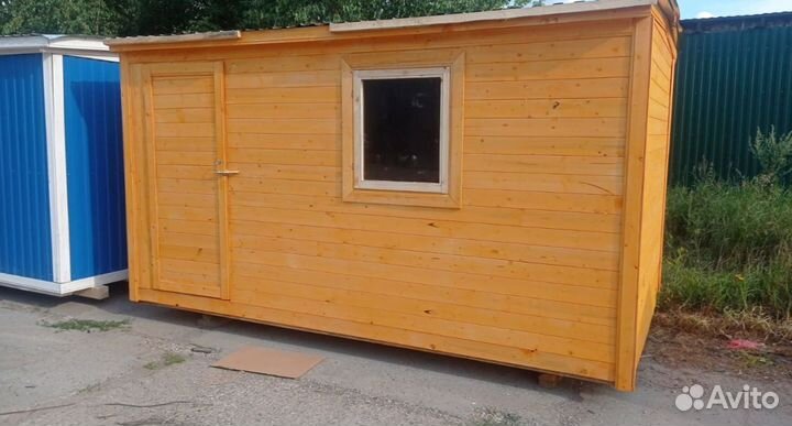 Бытовка тёплая с отделкой