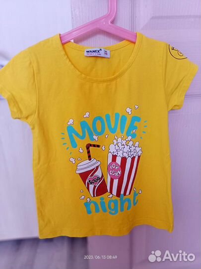 Футболка для девочки 110