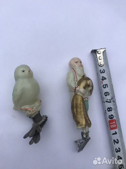 Елочные игрушки СССР старик и невод и другие