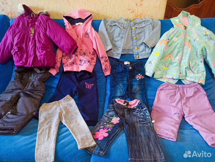 Вещи пакетом на девочку 2,5-4 года