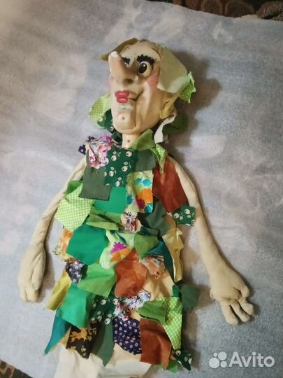 Театральная кукла папье-маше