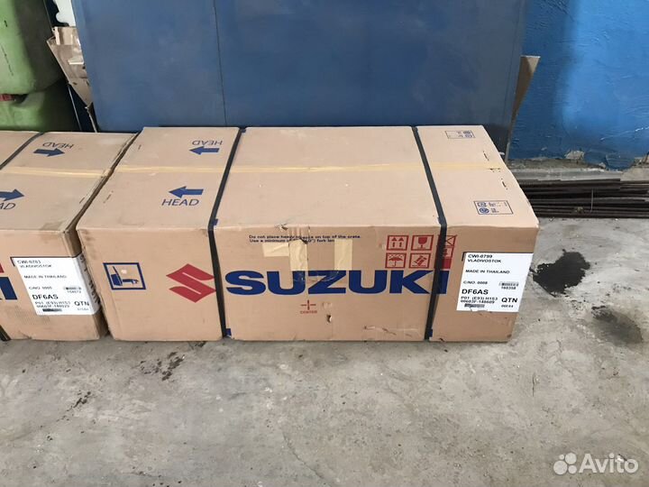Мотор лодочный suzuki DF6AS