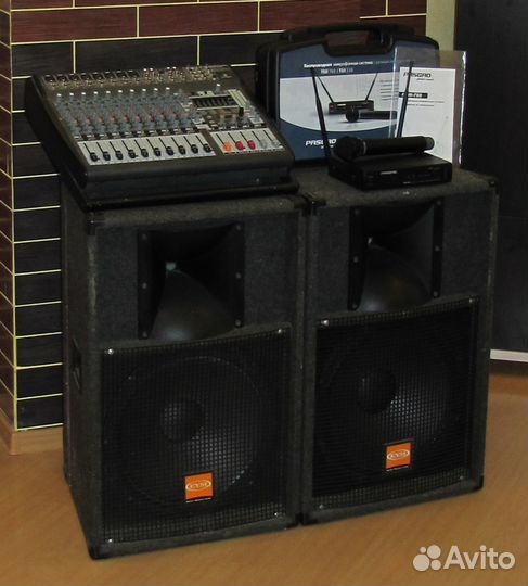 Колонки EVM 1400W D15