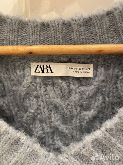 Вязанная жилетка zara