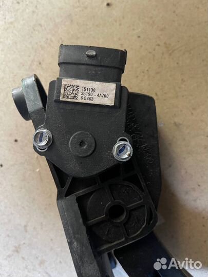 Педаль газа Kia rio 3 Hyundai solaris Рио Солярис