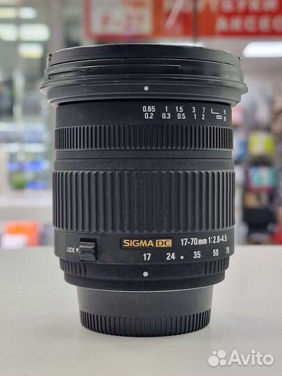 Sigma AF 17-70mm f/2.8-4.5 Nikon F S№1048107