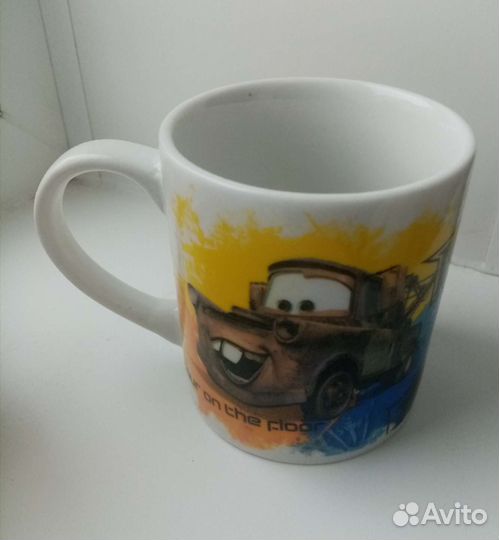 Тачки. Детская посуда с любимыми героями